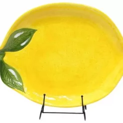 BC Fat sitron gul keramikk 24x18cm