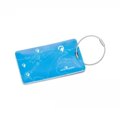 North Pioneer Blue, luggage tag