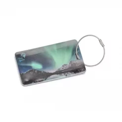 North Pioneer Aurora, luggage tag