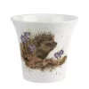 Wrendale Blomster/UrtepottE 10cm (Hedgehog)