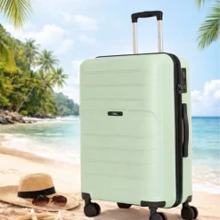 BHC Koffert PALMA 55 cm light green