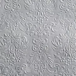 Elegance serviett 25x25 silver