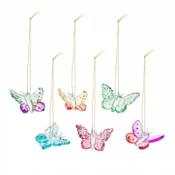 Hadeland sommerfugl hengepynt 6stk