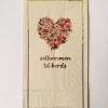Trend buffet serviett Blomsterhjerte