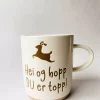 Trend Krus h 9,5 cm "Hei og hopp"
