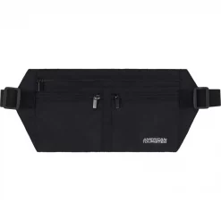 American tourister money belt bag black