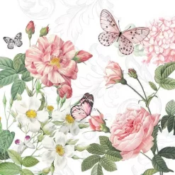 Ambiette servietter Lunch, AMELIA white
