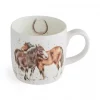 WRENDALE Side by side mug (horses)