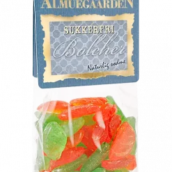 Almuegaarden Drops Sukkerfri,Syrlige