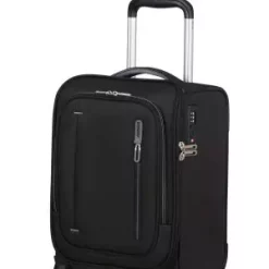 American Tourister CLOUDRIDER UPR.UNDERSEATER MS TSA JET BLACK