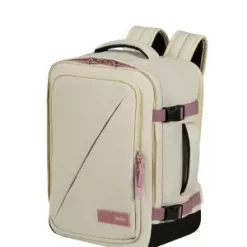 American Tourister TAKE2CABIN CASUAL BACKPACK MS COCONUT SAND/GALACTIC MAUVE