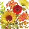 Ambiente Servietter Lunch SUNNY FLOWERS CREAM