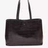 Adax Teramo shopper bag iris veske mørk brun