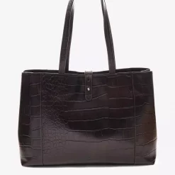 Adax Teramo shopper bag iris veske mørk brun