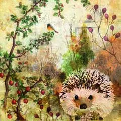 Ambiente Serviett 33x33,Autumn Hedgehog