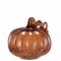 Edelweiss LAI Gresskar m/LED D16 H15,5 cm orange