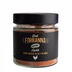 Drit Forbanna Røbb Kylling. Glass 100g
