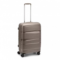 North Pioner OSLO koffert 77 cm champagne