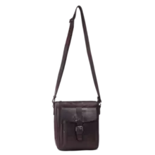 The Monte Crossbody medium brun
