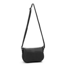 The Monte skinnveske Flap bag medium svart