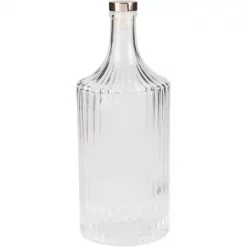 BC Flaske karaffel m/gullkork 1l h: 25cm