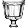 BC Vinglass klart mønstret glass 9x17cm