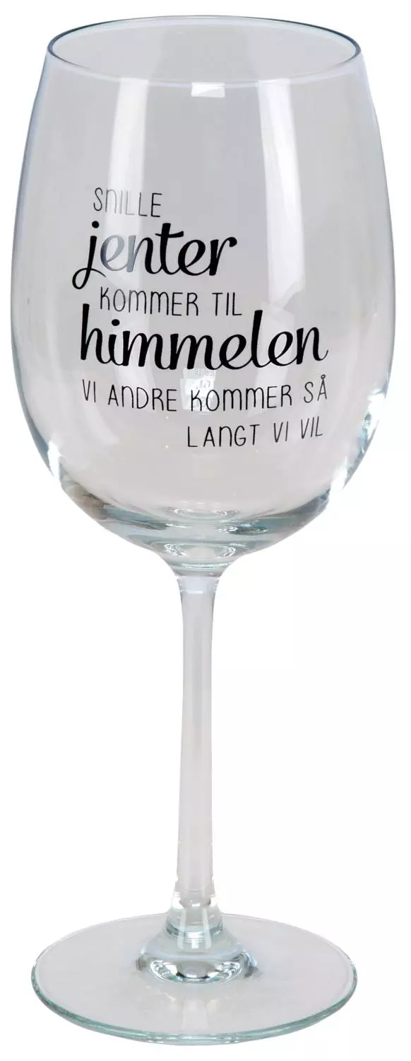 BC Vinglass m/tekst h: 23