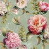 Ambiente kaffe Servietter Peonies composition green