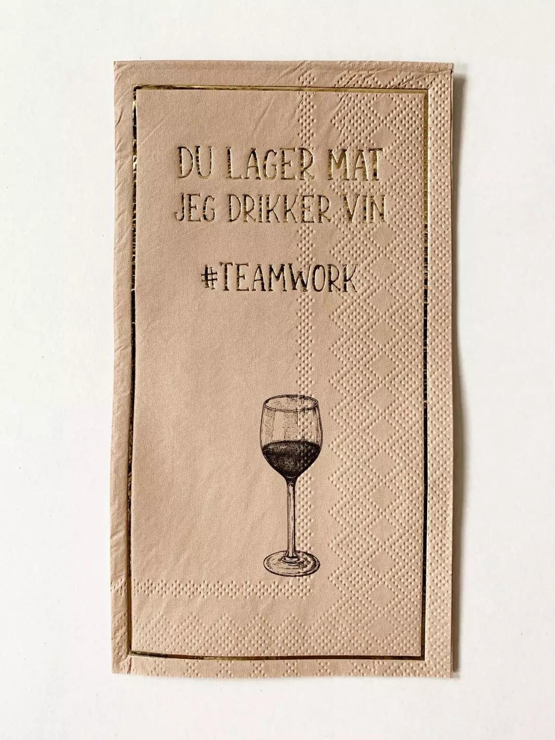 Trend Buffet Servietter «Teamwork»