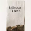 Trend Buffet Servietter «Velkommen til bords» sauer