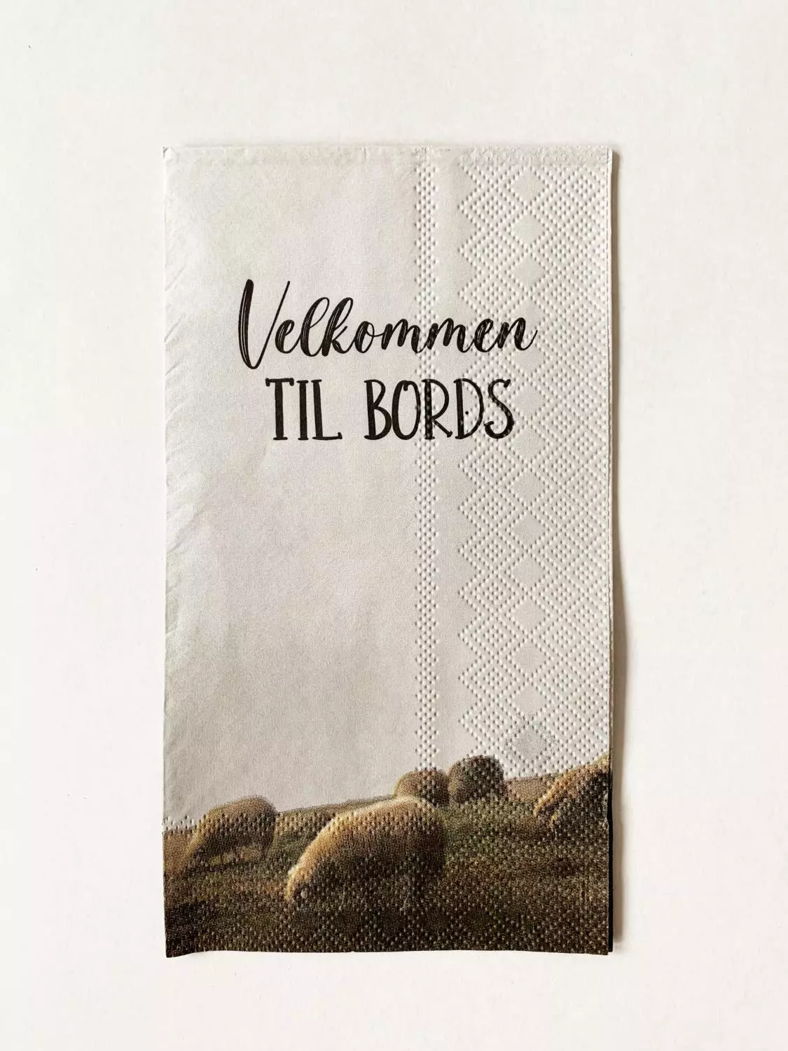 Trend Buffet Servietter «Velkommen til bords» sauer
