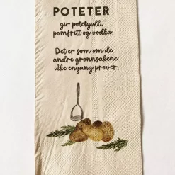 Trend Buffet Servietter «Poteter»