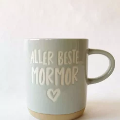 Krus h 9,5 cm "Aller beste mormor"