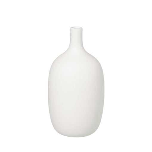 Blomus Ceola hvit vase 21cm høy