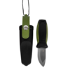 Alces Jakt- och fiskekniv, kort, grön/svart