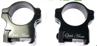 Optik Arms Weaver rings 30mm skrue