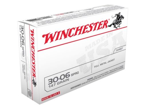 Winch. .30-06 FMJ 147 gr.(20/200)