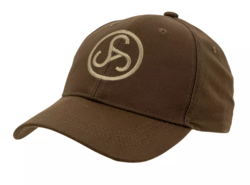 Sauer cap brun med logo