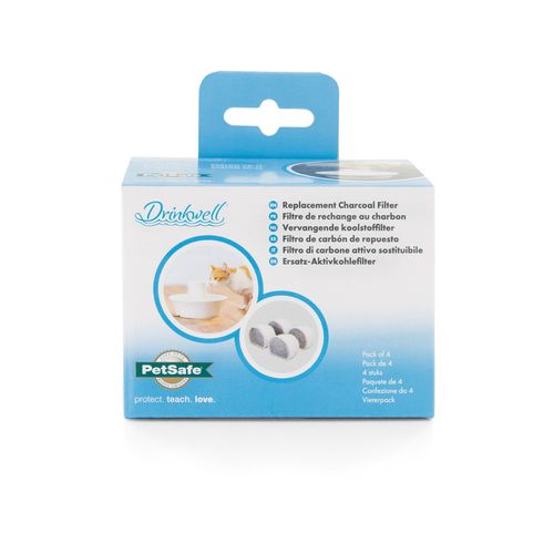 PetSafe Drinkwell 4-pakk trekull filter