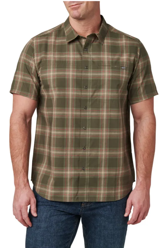 5.11 Wyatt Short Sleeve Plaid Shirt