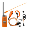 ProHunt Basic 2 jaktradiopakke - Norsk, Headset lang antenne