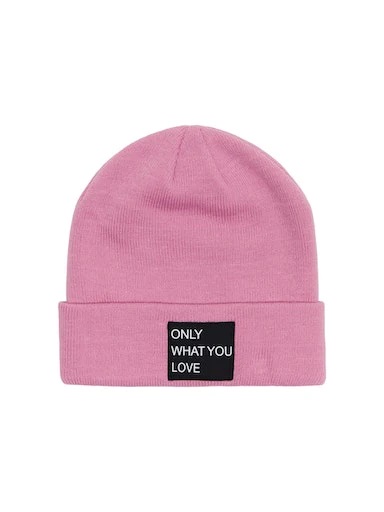 NewMadison Logo Beanie,Rosa