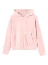 Suzette velvet zip Hood