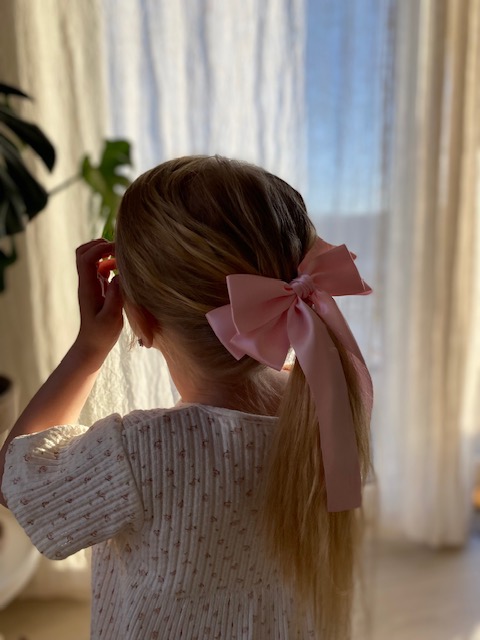 Camilla hairbow, Parfait pink