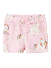 Harumi sweat shorts, parfait pink