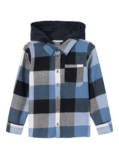 Linus shirt, Coronet blue