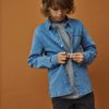 Storm Skjorte Light Blue Denim