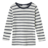 Wang wool stripe, White/Ombre