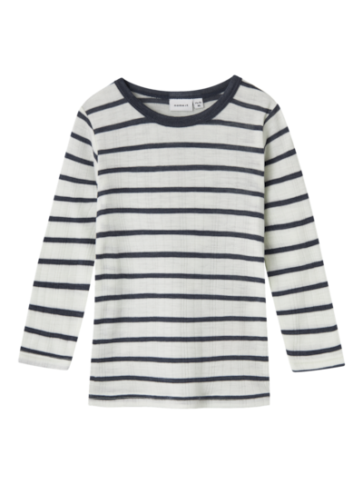 Wang wool stripe, White/Ombre