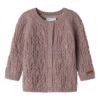 Wrilla wool cardigan, Purple Dove